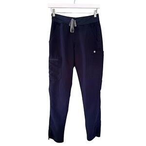 Figs Yola Skinny‎ Scrub Pants in Navy Blue Women’s Size XS Medical Nurse Work